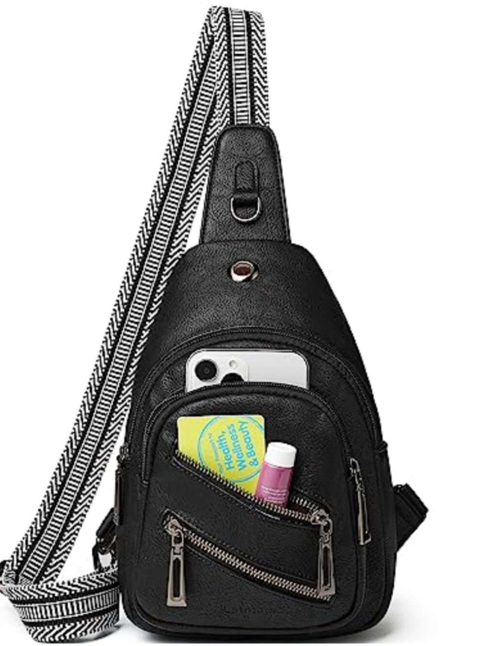 Sling Crossbody Bag for Women Men Chest Backpack Fanny Shoulder Belt Travel